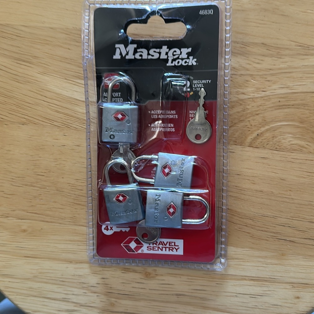 Master Lock 4 pack - Picture 6 of 7